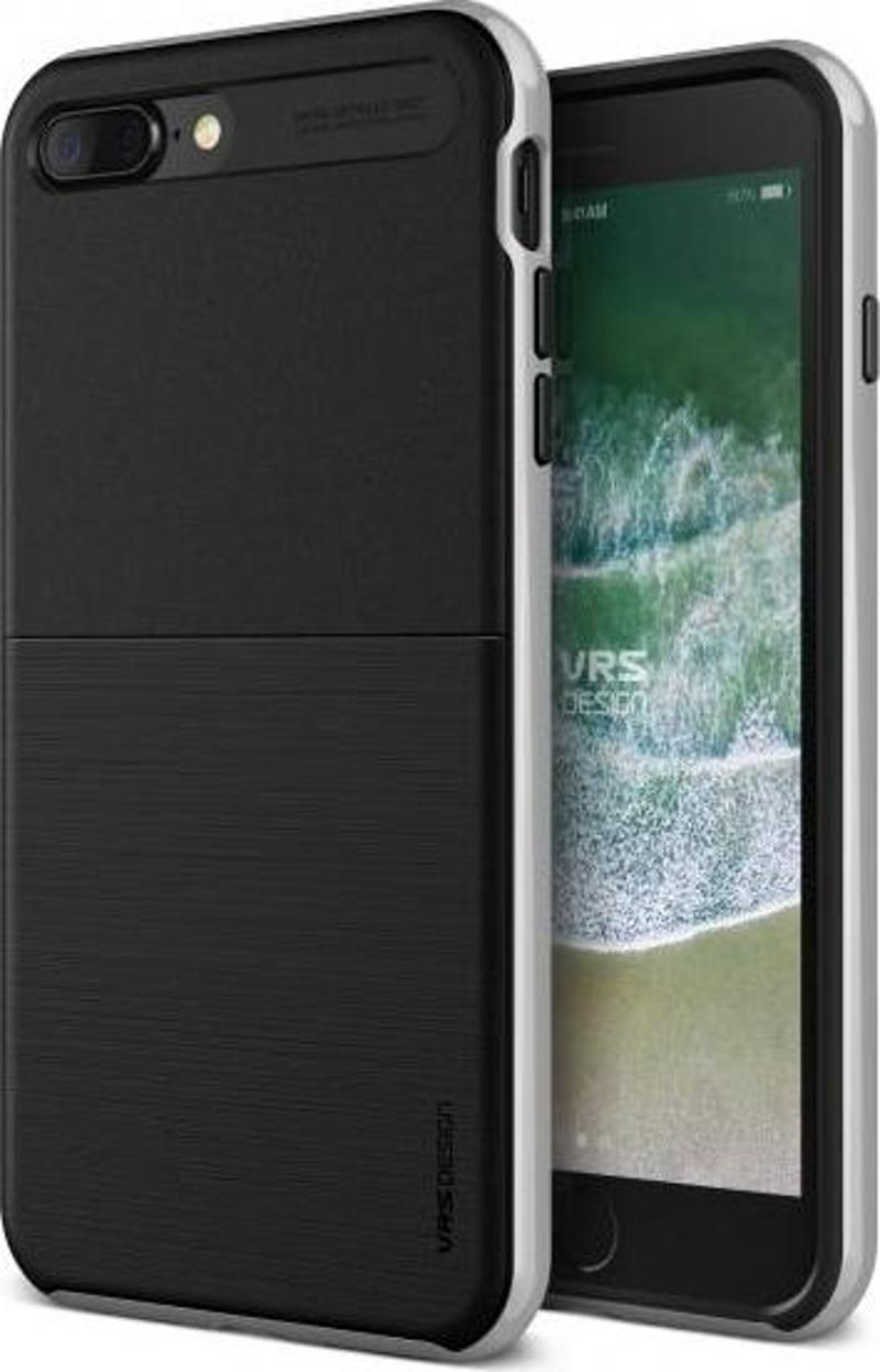 VRS iPhone 8 Plus / 7 Plus ile Uyumlu New High Pro Shield Kılıf Silver