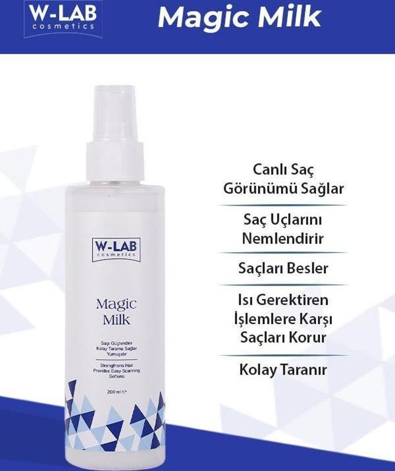 Magic Milk Proteinli Saç Bakım Sütü 200 ML