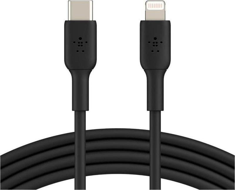 Boost Charge Usb-C Lightning Connectör Kablo Siyah