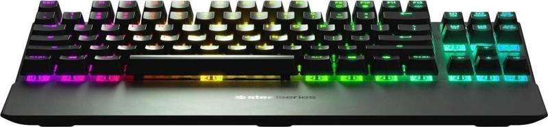 Apex 7 TKL Mekanik Oyun Klavyesi, Oled Akıllı Ekran, Brown Switch, UK Qwerty