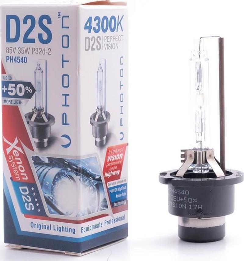 D2S 4300K + %50 FAZLA IŞIK D SERİSİ XENON AMPÜL