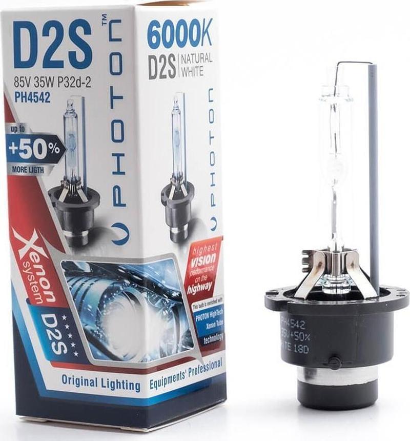 D2S 6000K + %50 FAZLA IŞIK D SERİSİ XENON AMPÜL