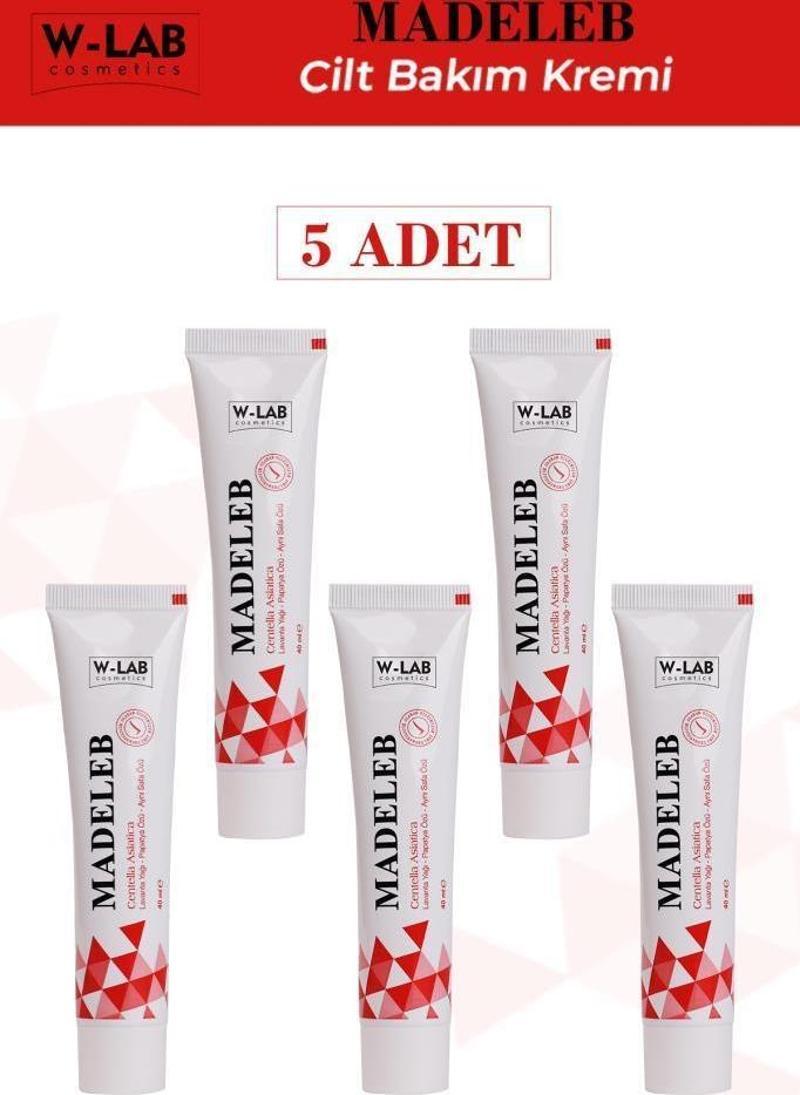 W-Lab Madeleb 5 li Krem Set