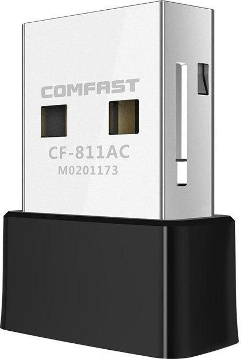 Comfast 650 Mbps USB Mini Wifi Adaptörü RTL811 5GHz Kablosuz Alıcı