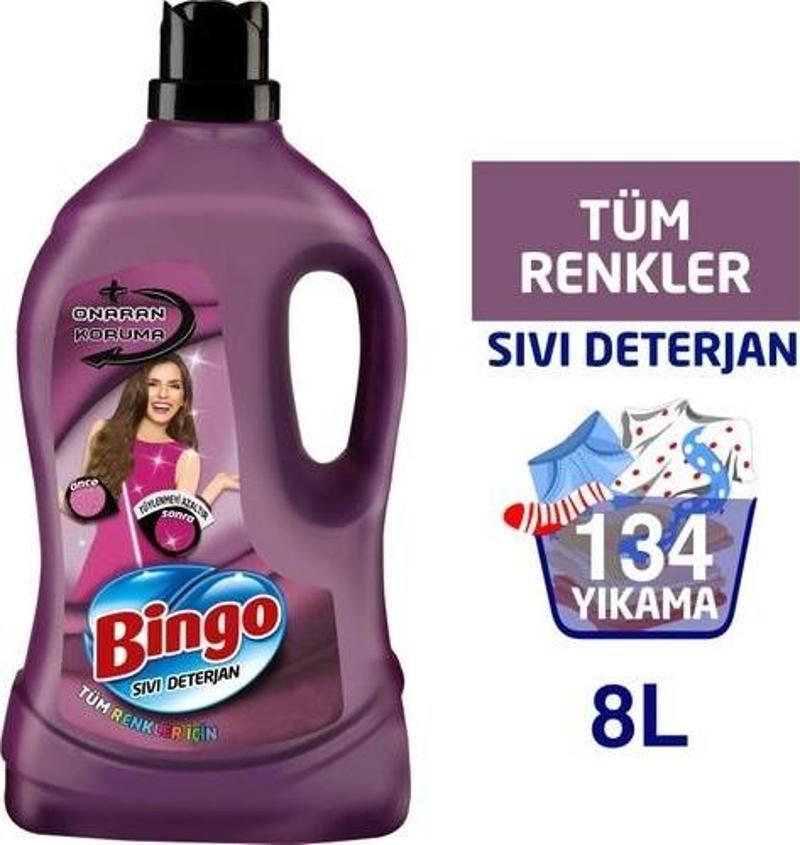 Onaran Koruma Sıvı Bakım Çamaşır Deterjanı 4 lt 2'li