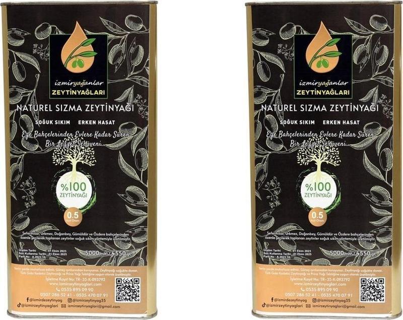 Naturel Sızma Zeytinyağı 10 lt