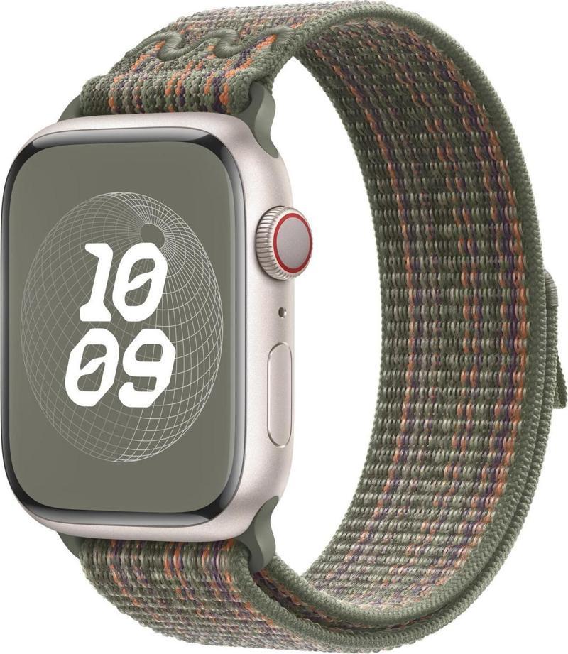 Apple Watch Series 8 41mm Kordon Terra Sport Loop Koyu Yeşil