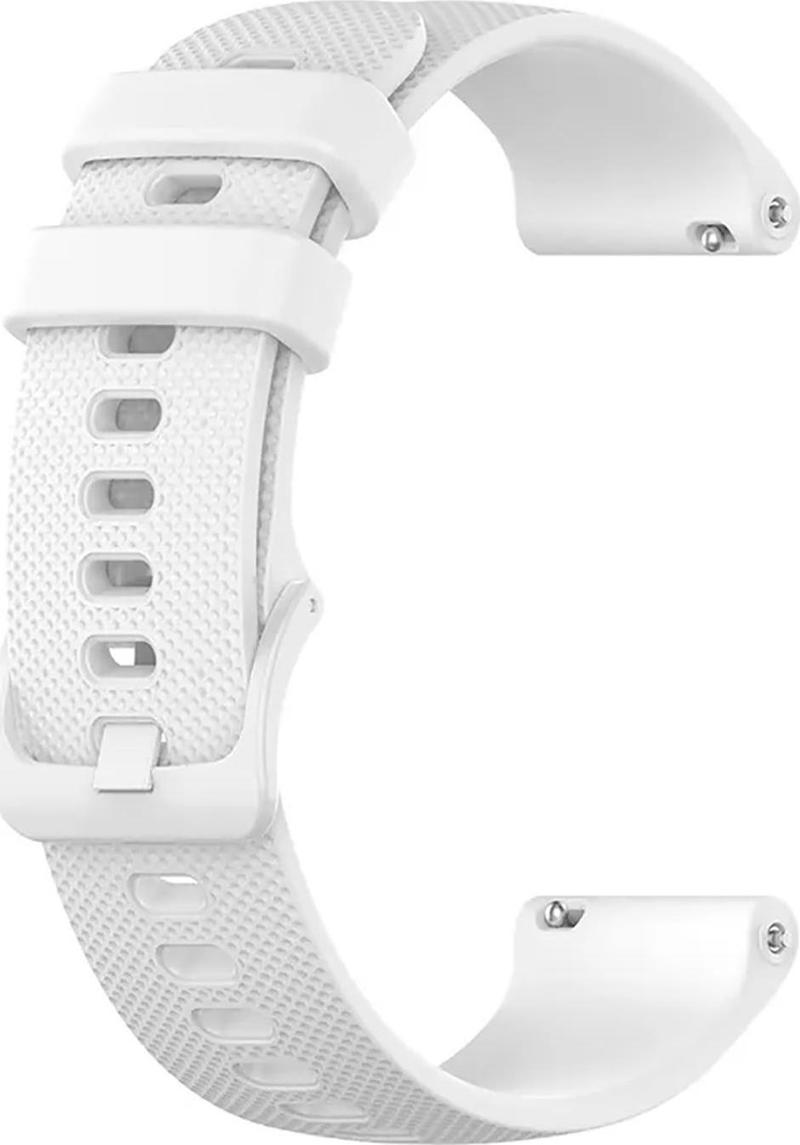 Huawei Watch GT4 41mm Kordon, Silicone Sport Band Beyaz