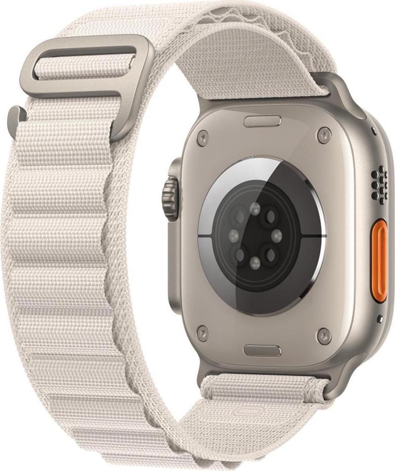 Apple Watch Series 9 45mm Kordon Alpine Loop Bej