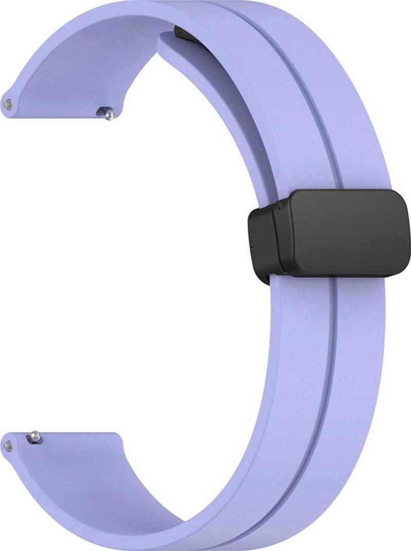 Amazfit GTS 3 Kordon Ribbon Line Lila