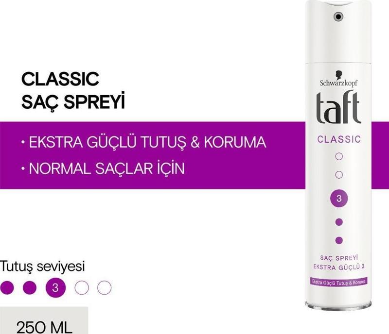 Classic Ekstra Güçlü Sprey 250 ml