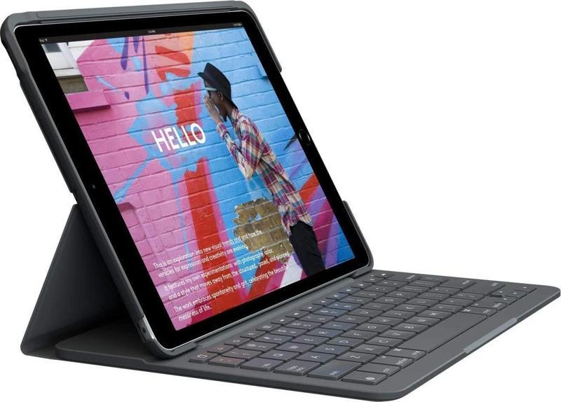 Slim Folio iPad Air 3.Nesil İçin Klavyeli Kılıf (İtalian,Q)