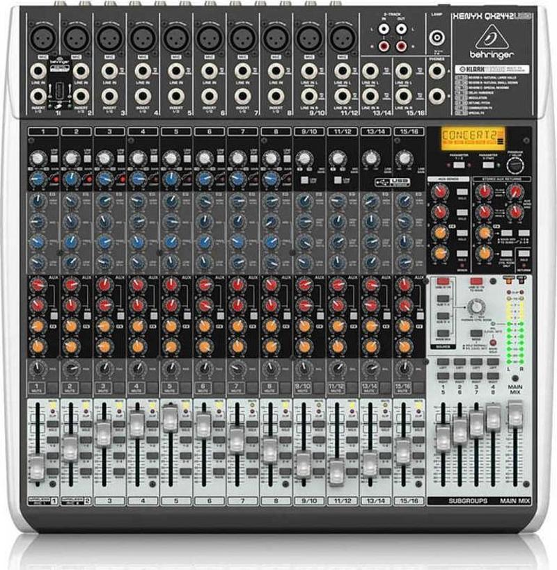 QX2442USB XENYX Analog Mixer