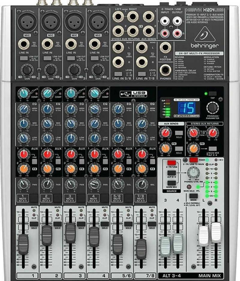 XENYX X1204USB Analog Mixer