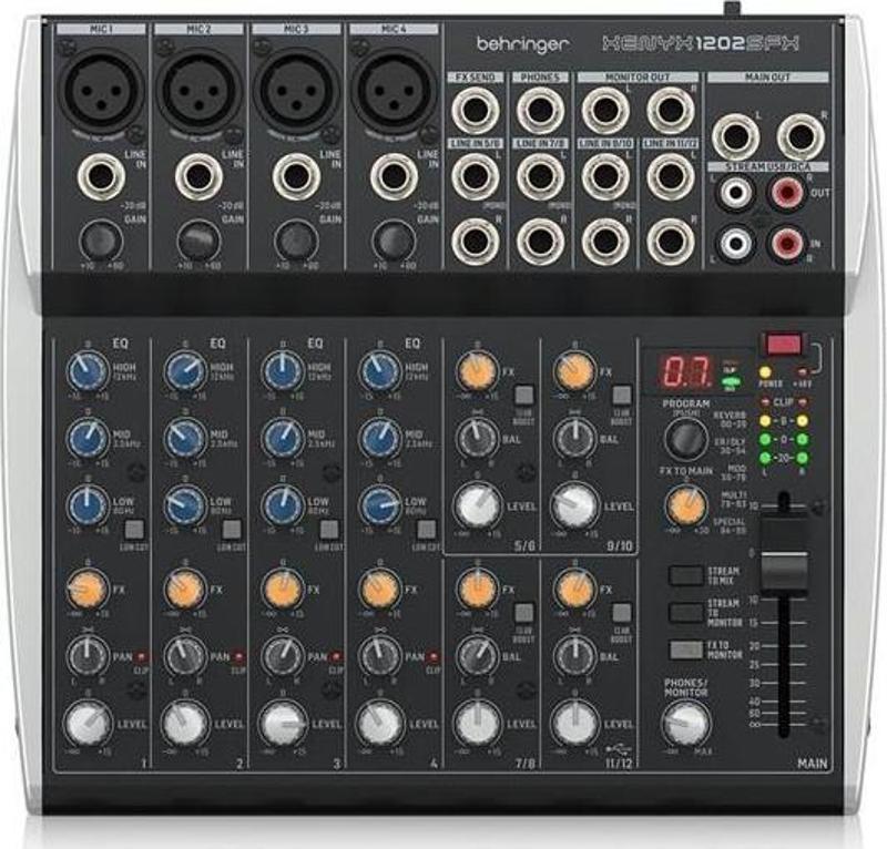 1202SFX Xenyx Analog Mixer