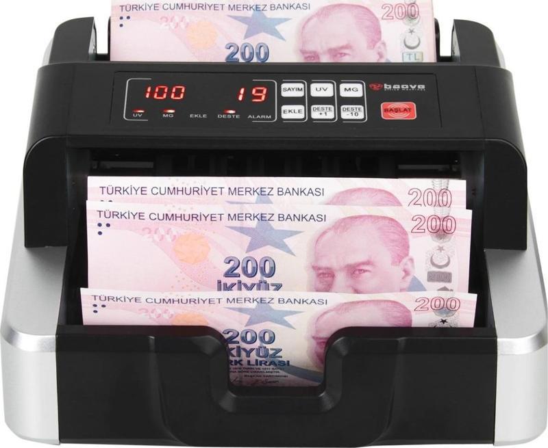 GB4100 Para Sayma Makinesi ve Sahte Para Yakalama - Adet Sayım - TL - Euro – Usd