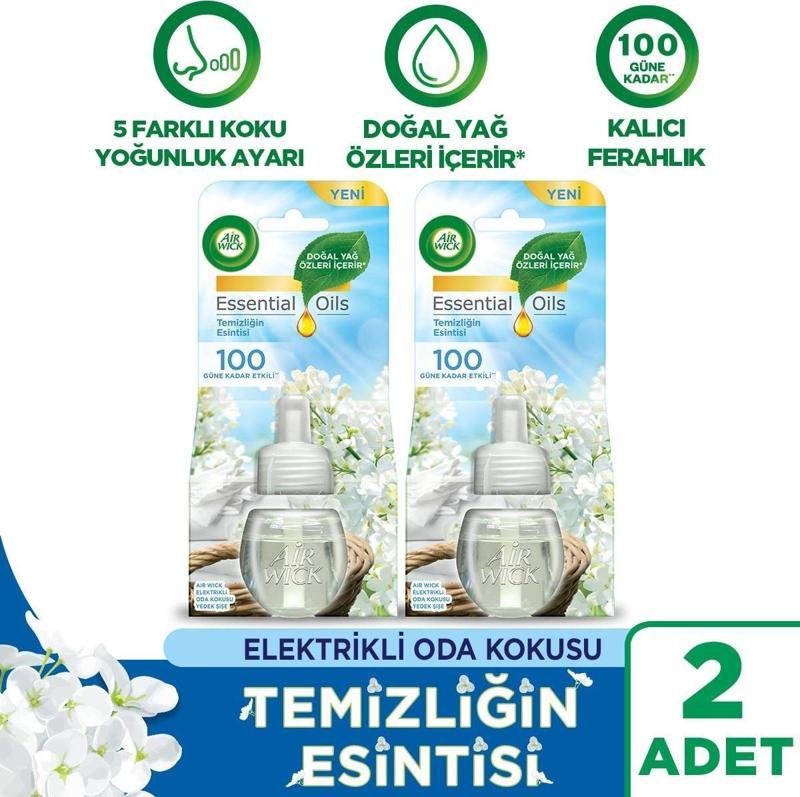 Elektrikli Oda Kokusu Yedek Temizliğin Esintisi x 2