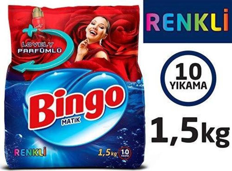 BINGO MATIK KONSANTRE 1,5KG  EKO RENKLİ