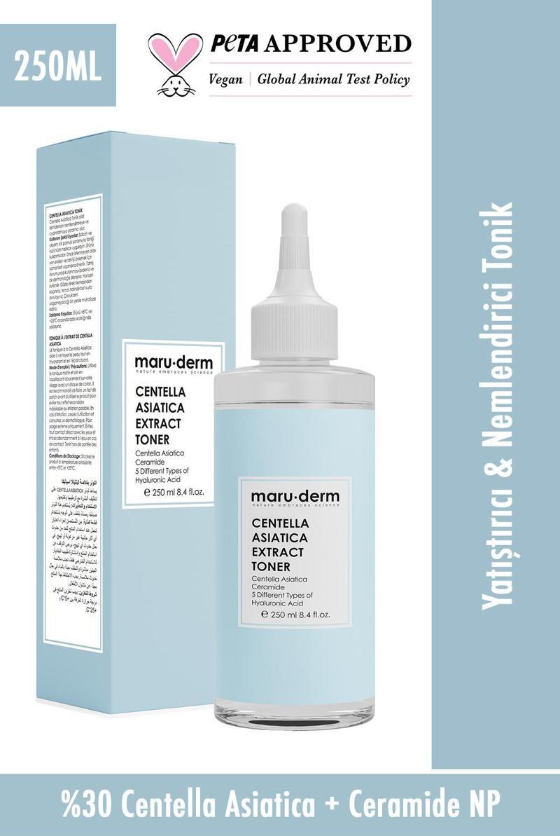 Centella Asiatica Yatıştırıcı & Ceramide Nemlendirici Tonik 250 Ml