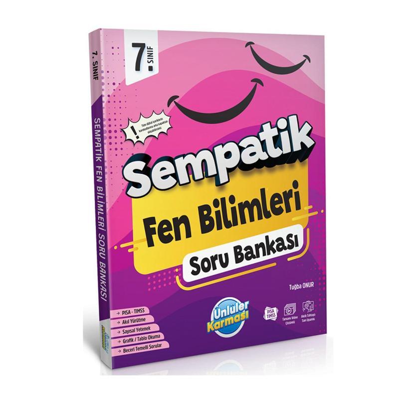 Ünlüler 7. Sınıf Fen Bilimleri Sempatik Soru Bankası Ünlüler Yayınları