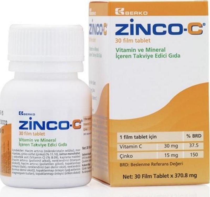 Zinco-C 15 mg  30 Tablet