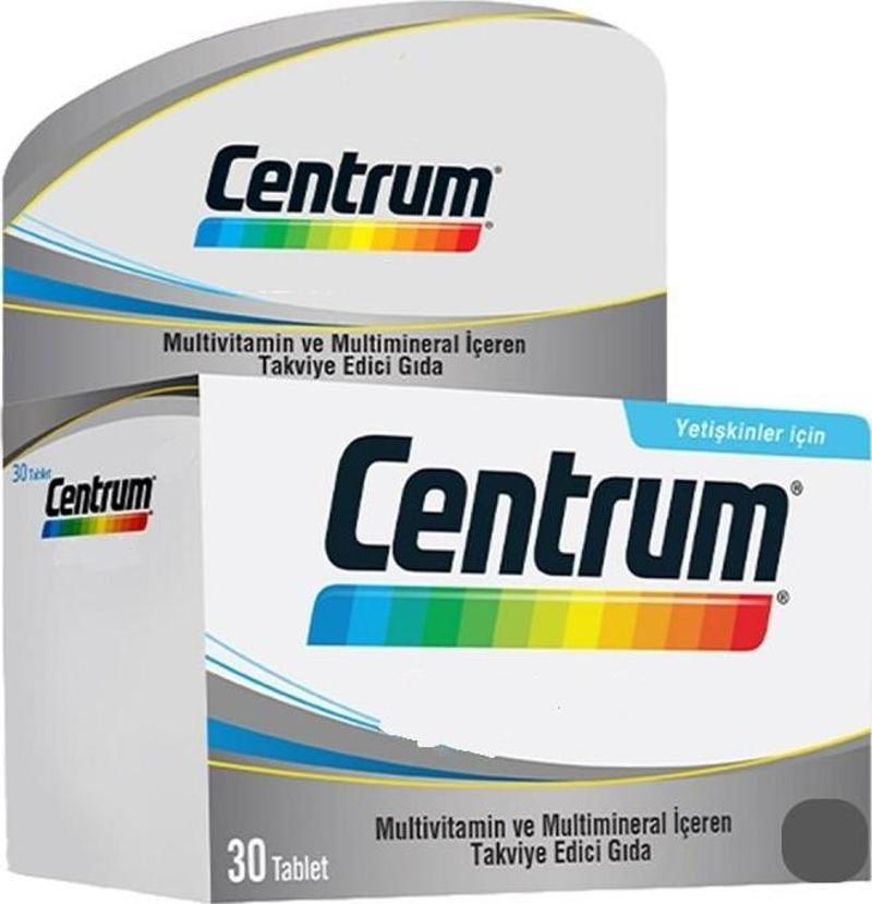 Centrum Advance Multivitamin ve Multimineral İçeren Takviye Edici Gıda 30 Tablet