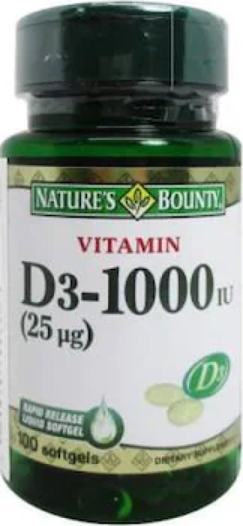 Vitamin D3 1000 iu 100 Softjel