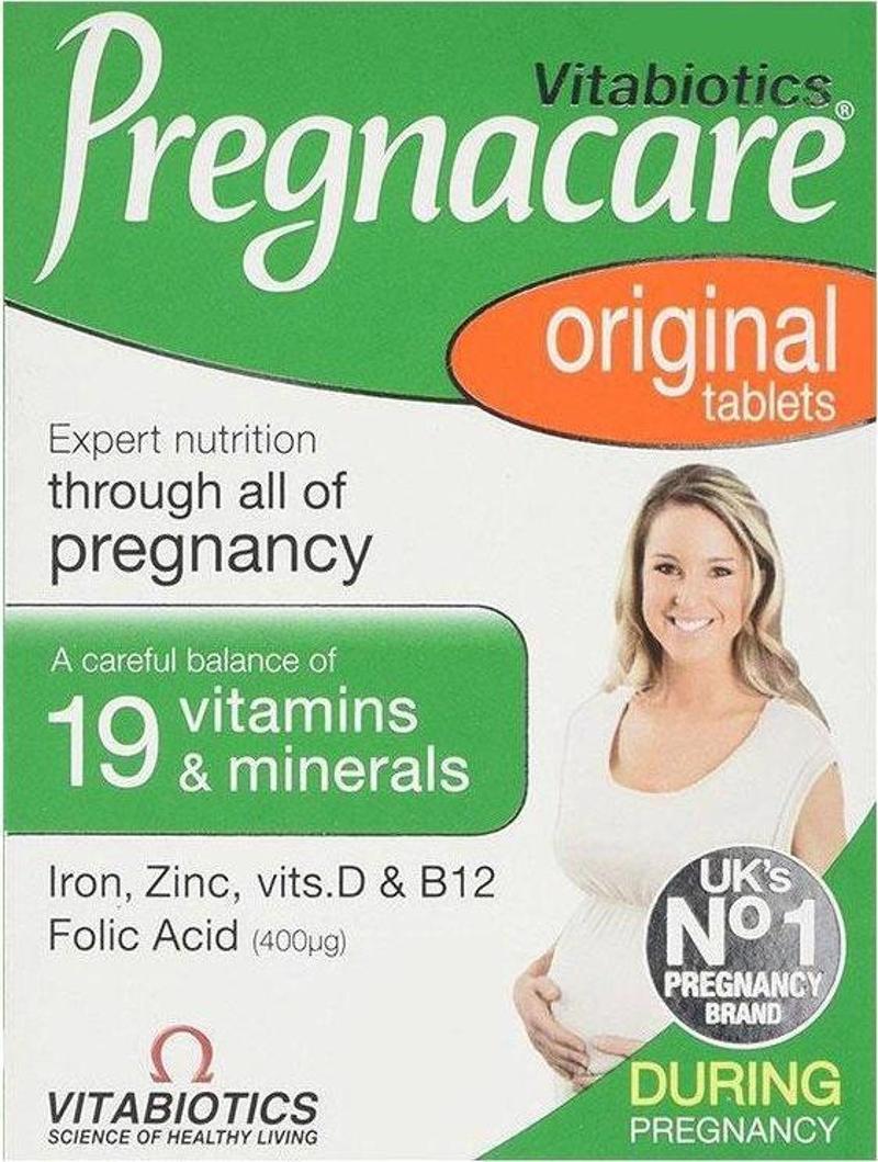 Pregnacare Original Multivitamin ve Mineraller İçeren Takviye Edici Gıda 30 Tablet