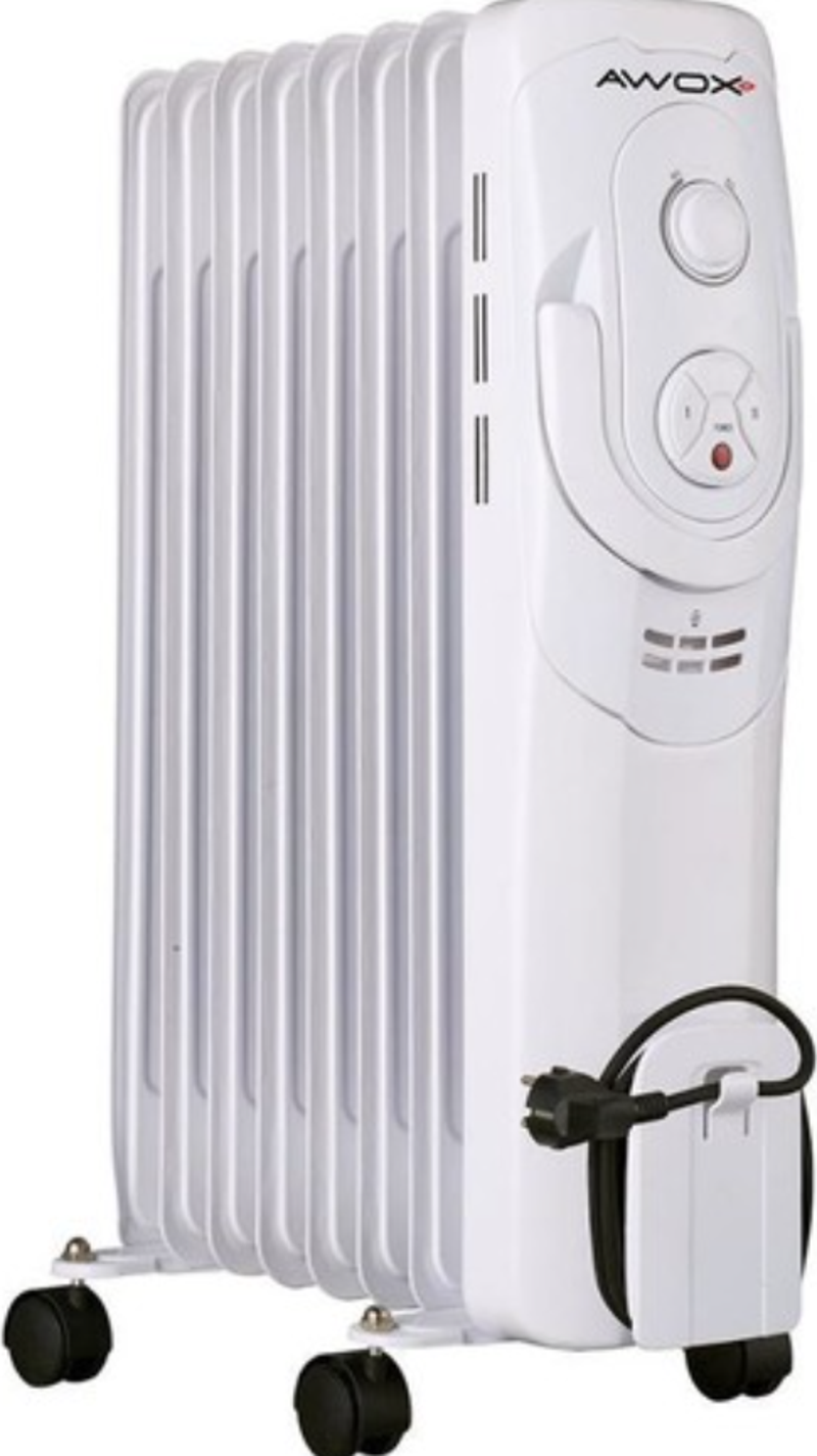 Dilimfit Plus 8F 2400 W 8 Dilim Fanlı Yağlı Radyatör Beyaz