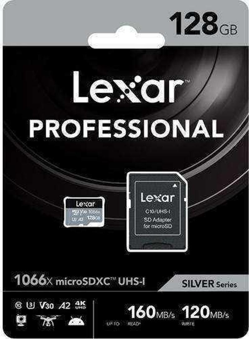 128GB High-Performance 1066x microSD