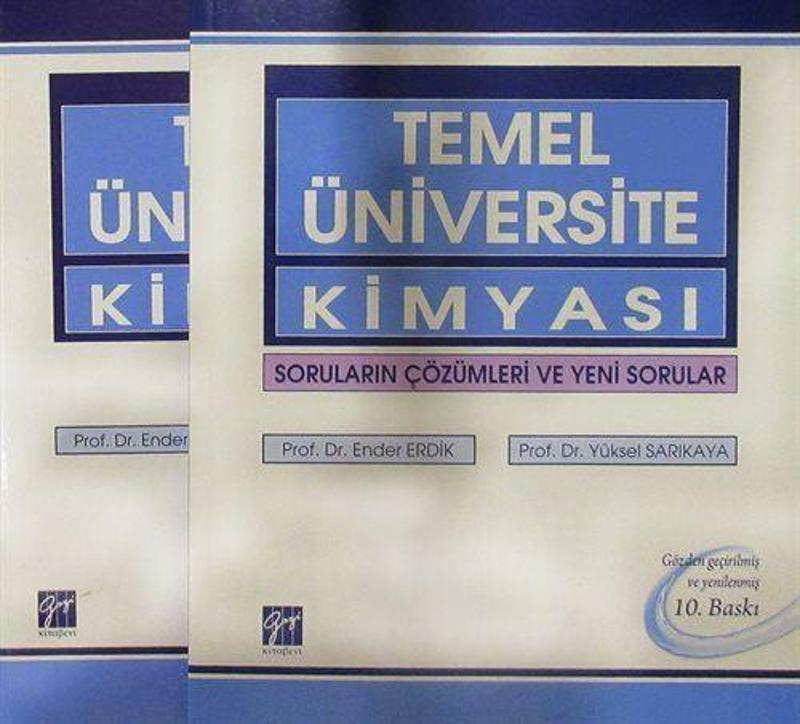 Temel Üniversite Kimyası + Soruların Çözümleri Kitabı