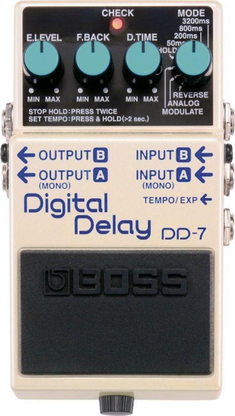 DD-7 Digital Delay Elektro Gitar Analog Pedal