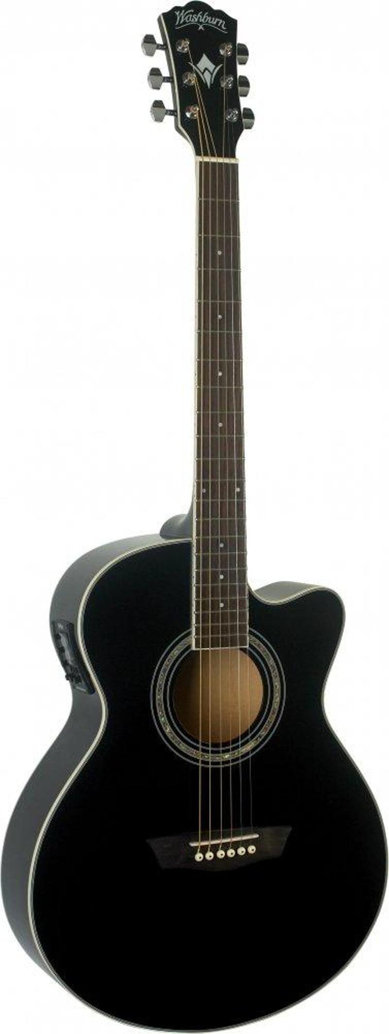 EA12B Mini Jumbo Elektro Akustik Gitar