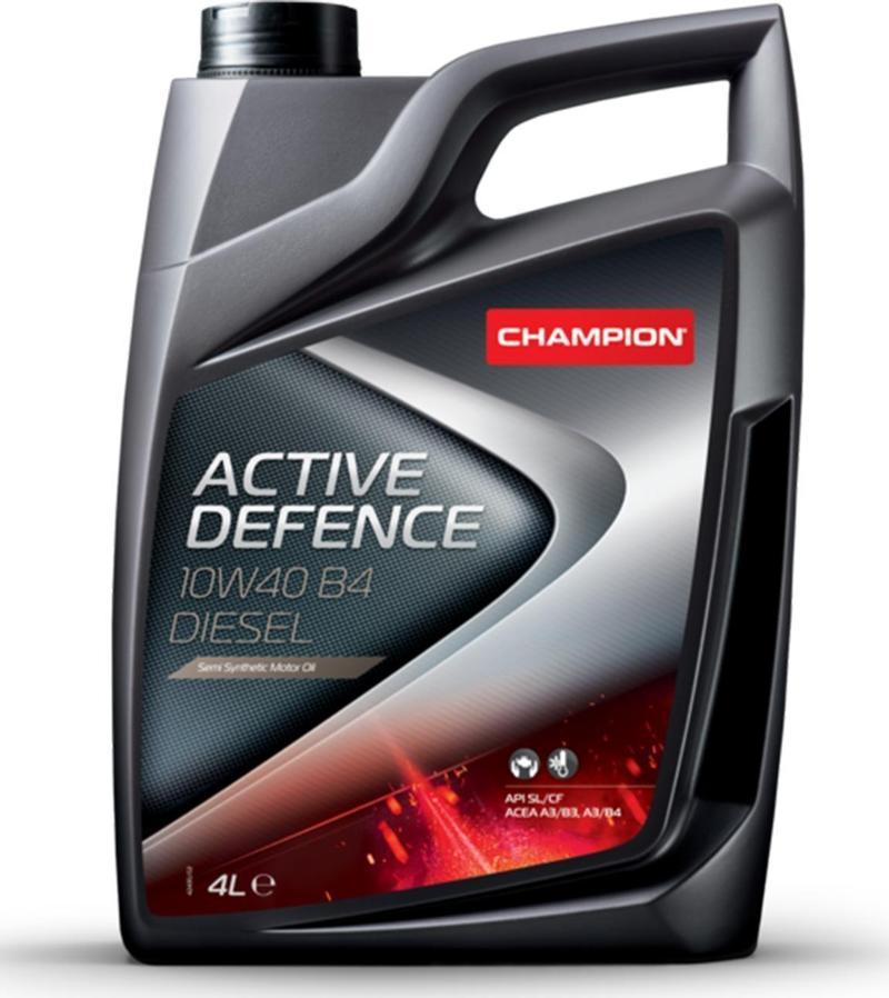 CHAMPION ACTIVE DEFENCE 10W40 B4 Motor Yağı 4L.