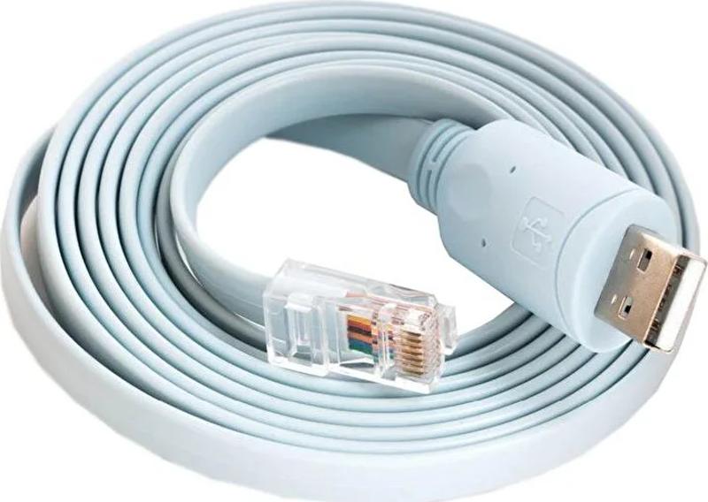 USB 2.0 Cisco Router RJ45 Konsol Kablosu Usb To rj45 Kablo 1.8 m