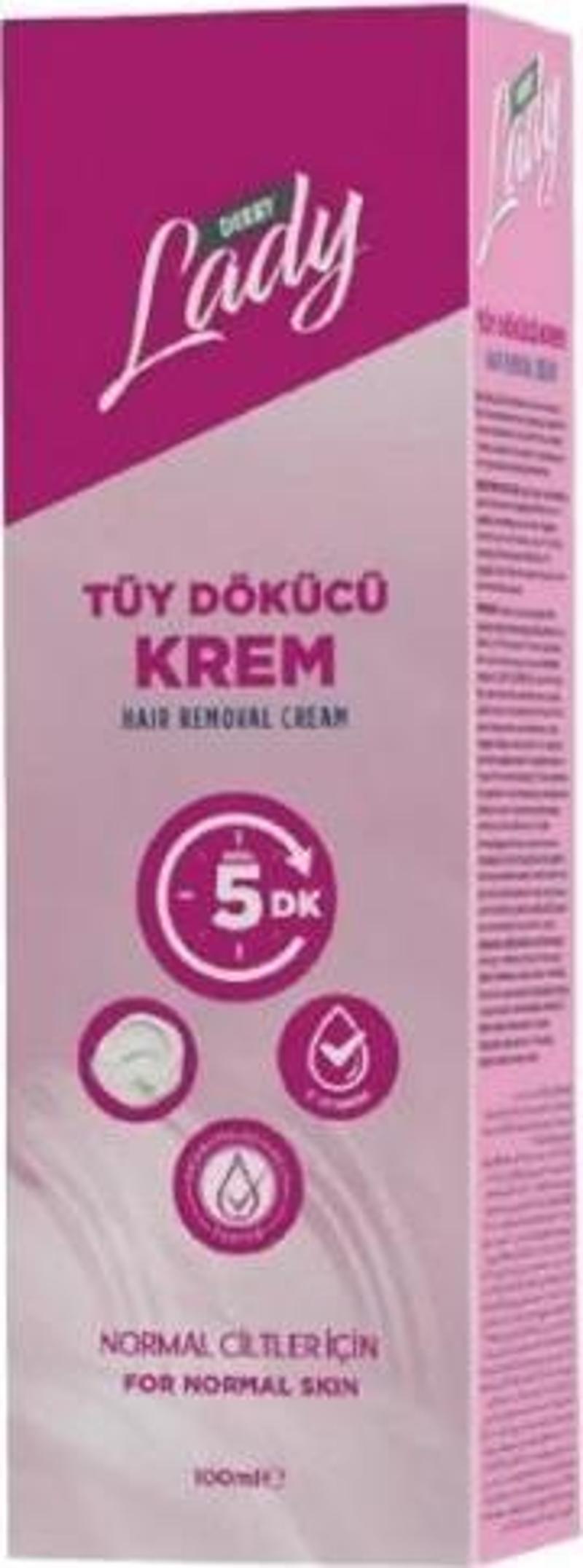 Lady Tüy Dökücü Krem Normal 100ml