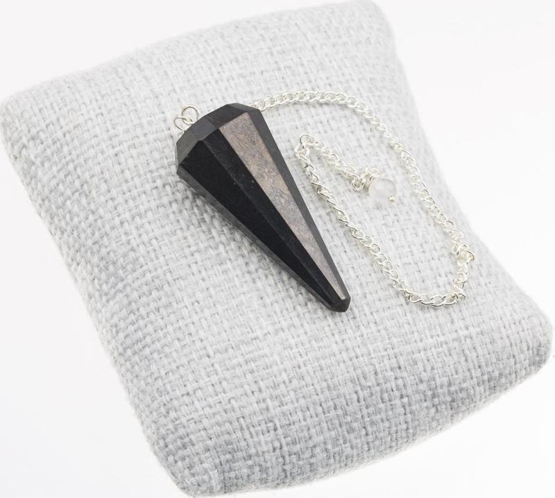 Shungite Taşı Pandül-Sarkaç