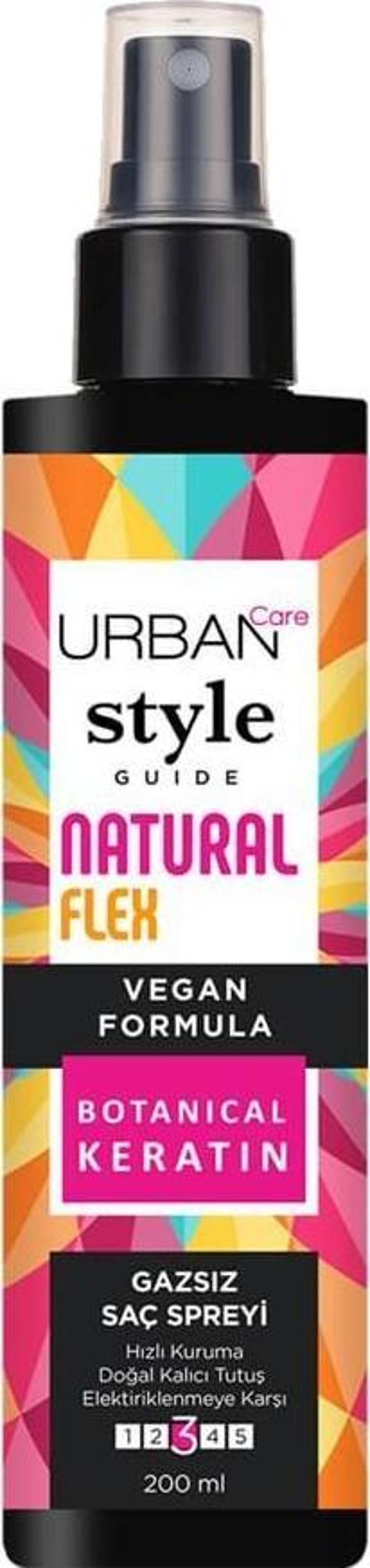 Care Style Guide Natural Flex Gazsız Saç Spreyi-doğal Ve Kalıcı Tutuş-vegan-200ml