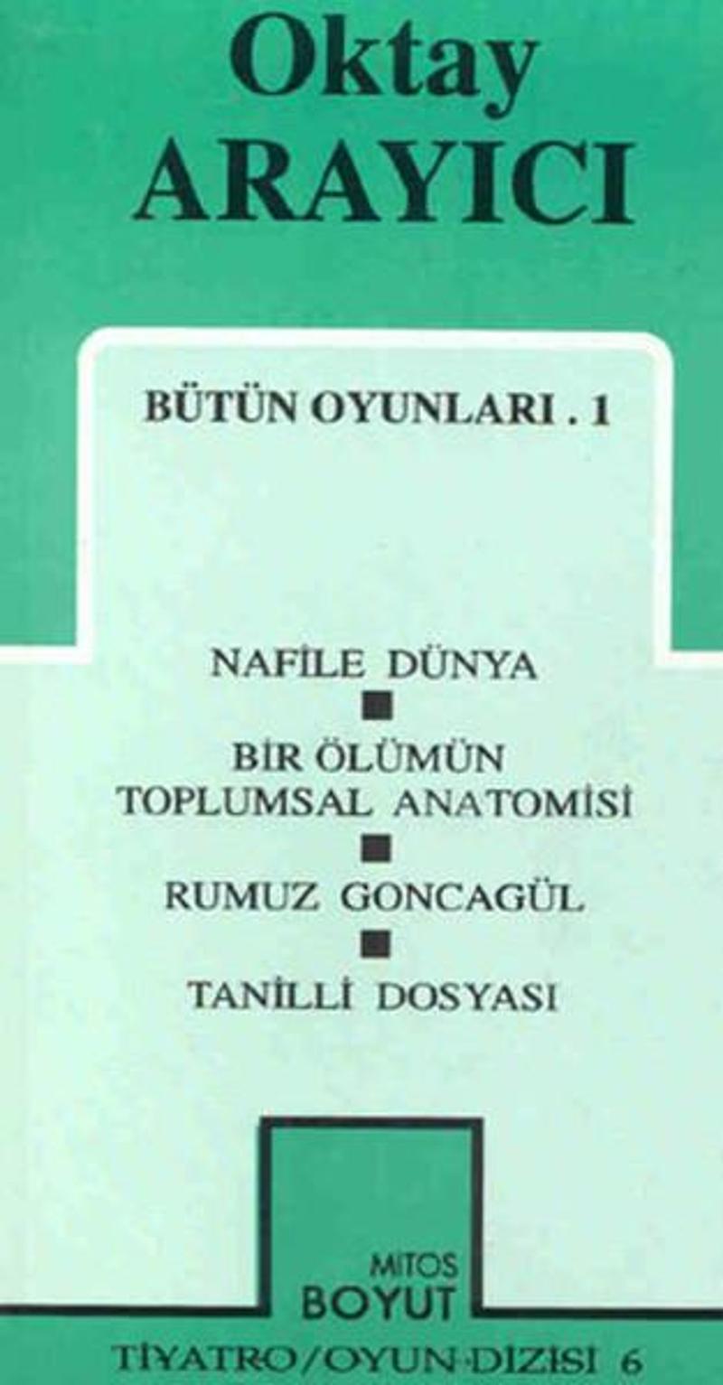 Bütün Oyunları 1-Nafile Dünya/Bir Ölümün Toplumsal Anatomisi /Rumuz Goncagül/Tanilli Dosyası