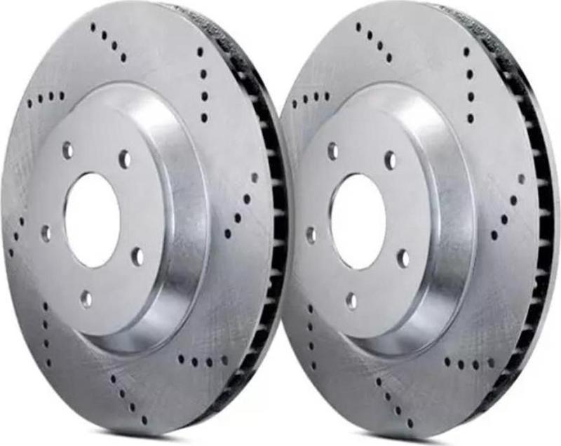 D Series Premium OE Replacement (Drilled) (PAIR) (FRONT)