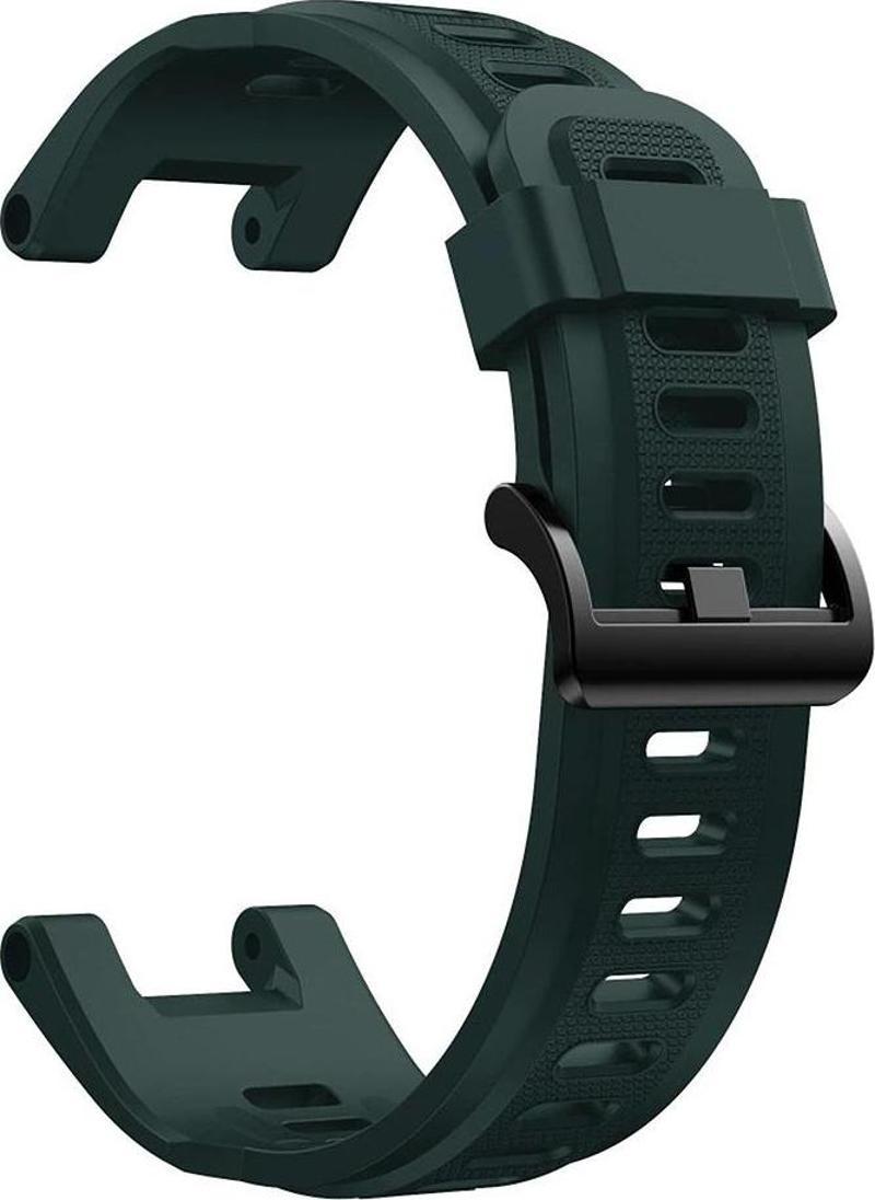 Amazfit T-Rex Pro Kordon Silicone Sport Band Koyu Yeşil