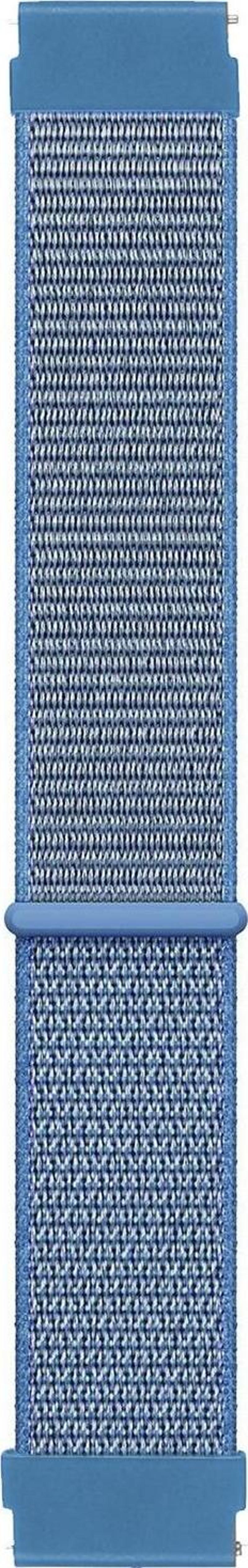 Amazfit GTS 4 Mini Hasırlı Kordon Woven Sport Loop Mavi