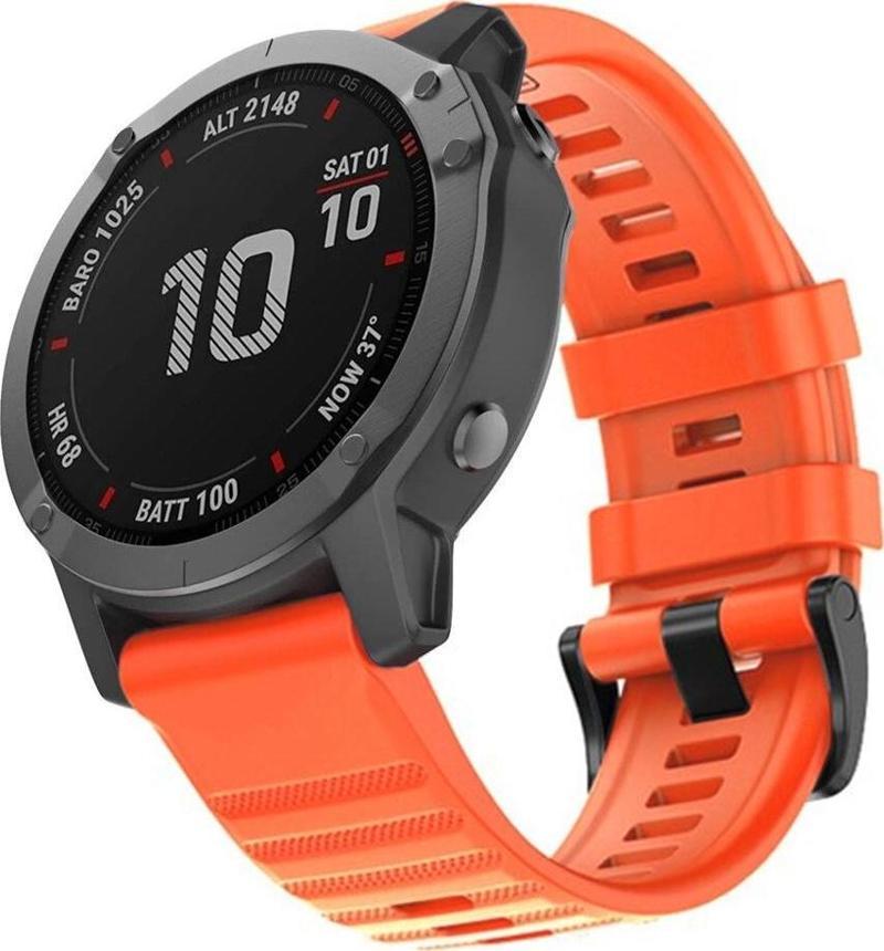 Garmin Fenix 6 Kordon Quick Fit Strap Band Yavruağzı