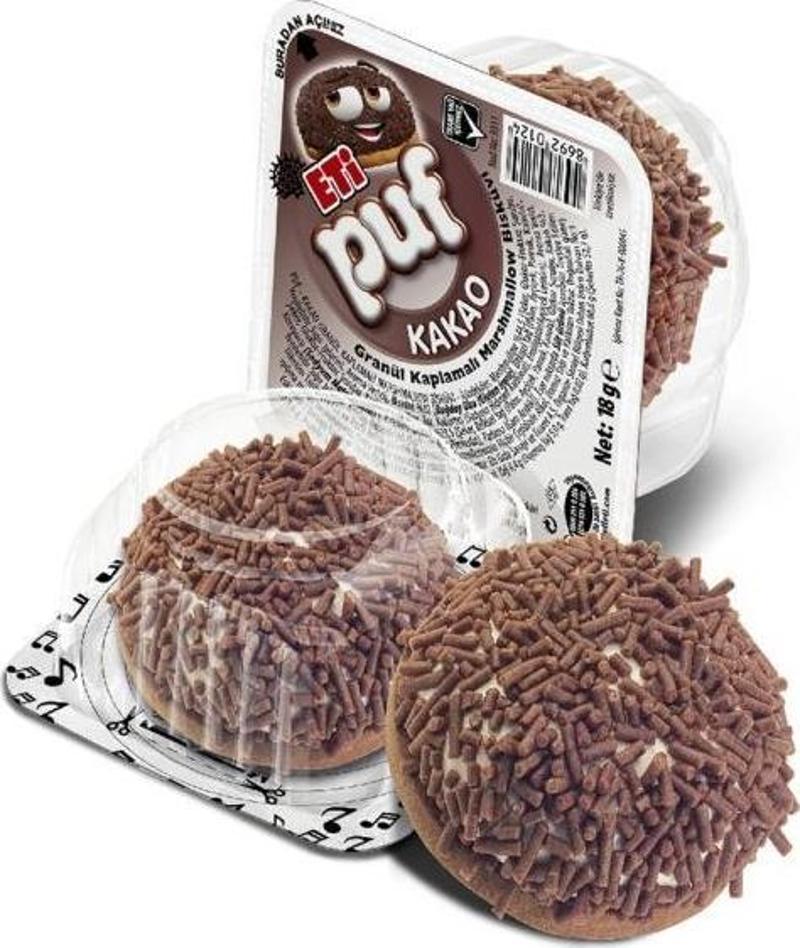 Puf Kakaolu 18 gr x 48 Adet
