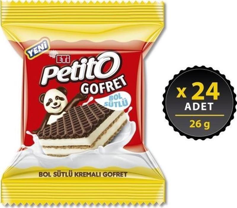 Petito Gofret 26 gr x 24 Adet