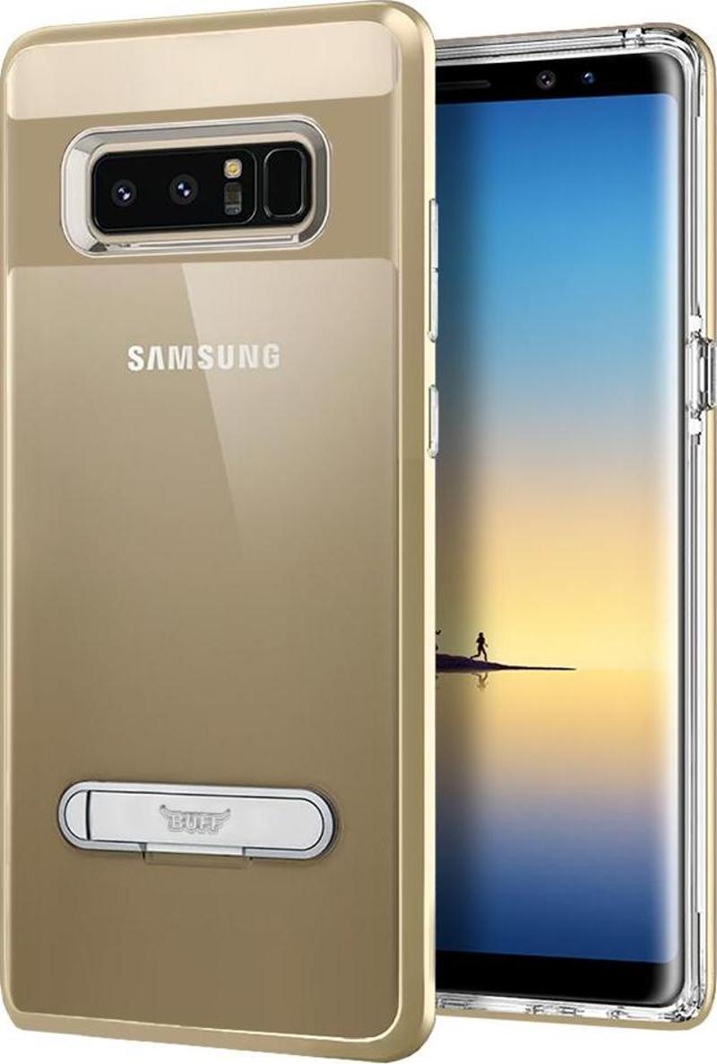 Galaxy Note 8 ile Uyumlu Air Bumper Kılıf Gold