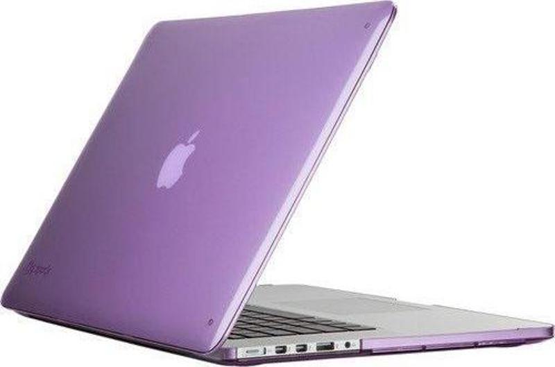 SmartShell Macbook Pro Retina 15" ile Uyumlu Koruma Kılıf Haze Purple