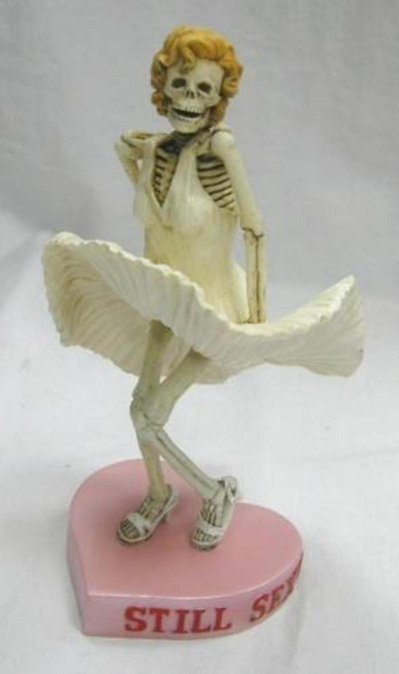 Veronese Iskelet Serisi- Iskelet Marılyn Monroe-17*7*7 Cm.