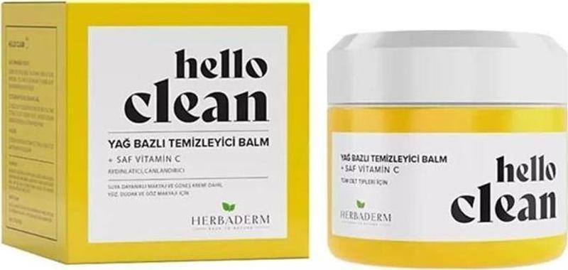 Hello Clean Yağ Bazlı Temizleyici Balm 100 ml Saf Vitamin C