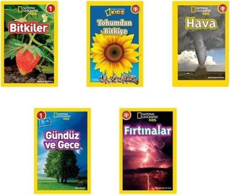 National Geographic Kids Okuma Seti - 5 Kitap Takım